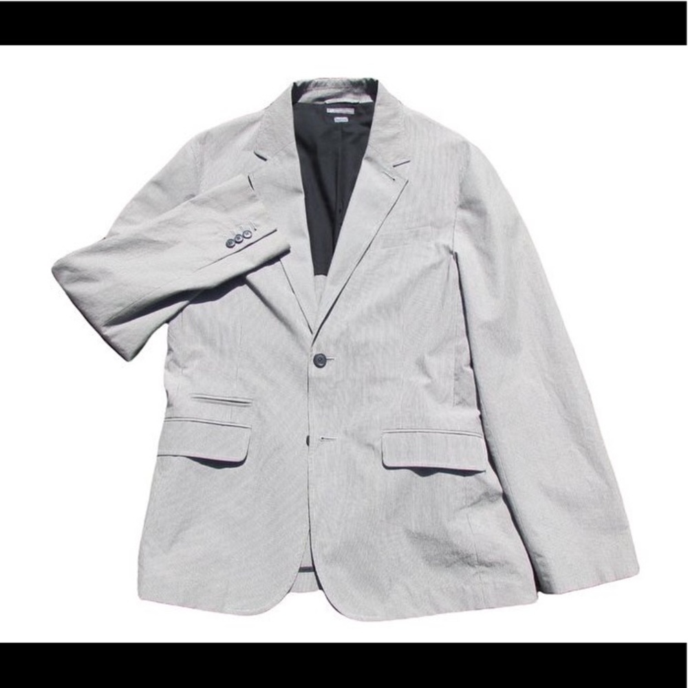 Armani blazer with working buttonholes